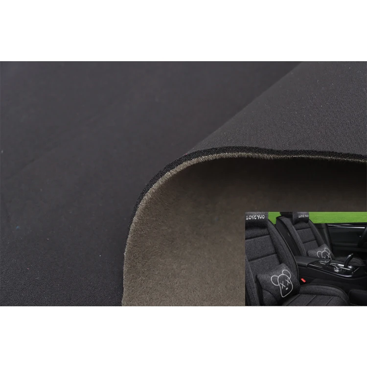 Best-Selling Manufacture Quality sponge flocking composite fabric neoprene fabric for clothing