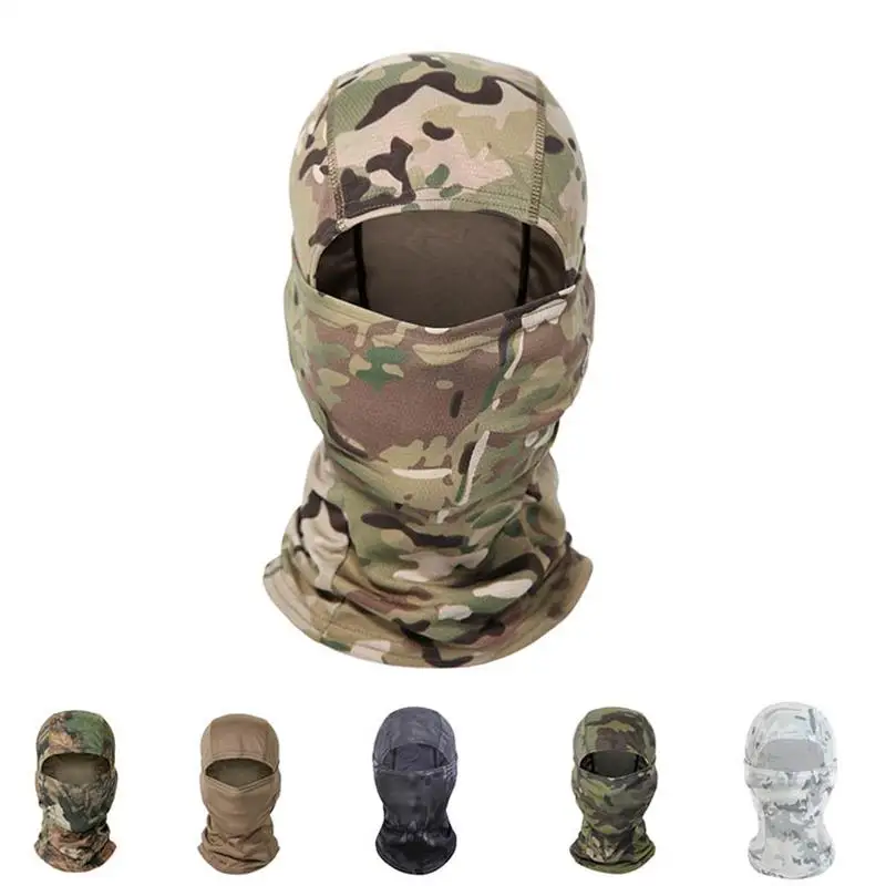 Custom Full Face Cover Knit Ski Mask for Snowboarding New Sublimation Design Digital Printing Breathable Winter Hat
