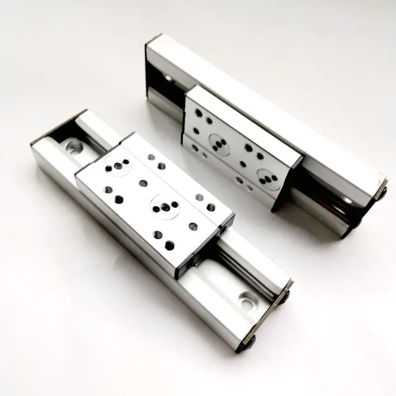 Double track roller linear guide SGR10N chrome shafts linear rail with baffle plates