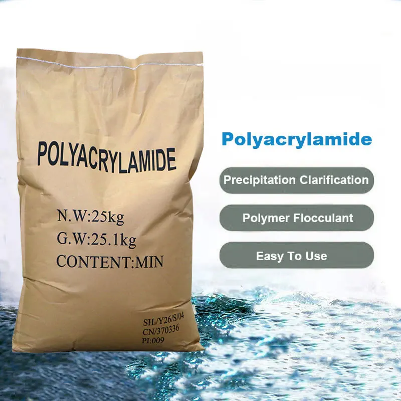 Water Treatment Polymer Anionic Polyacrylamide Flocculant Manufacturer of 25 years service time