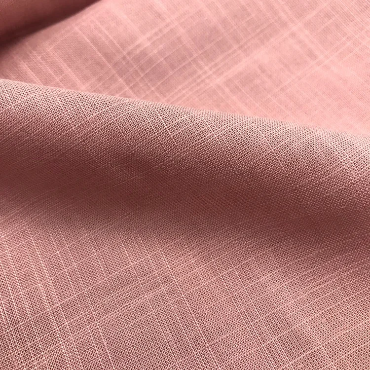 2024 China factory direct linen viscose bamboo wholesale fabric for women clothing