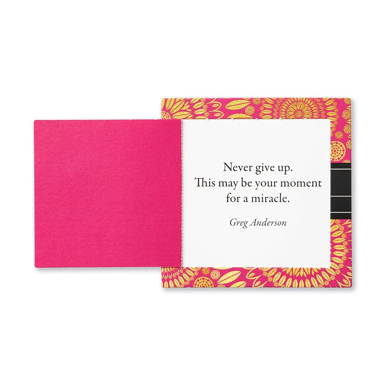 Pop Open Cards, BELIEVE, BE HAPPY, SMILE, THANK YOU, SHINE, HAPPY DAY- Inspirational gift card