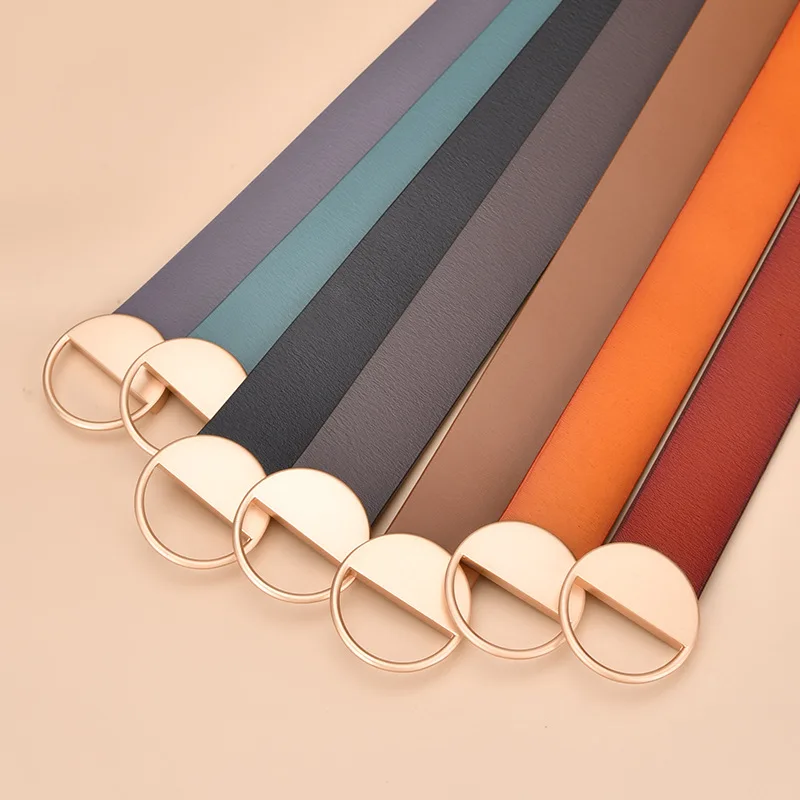 Factory Wholesale with Coats and Dresses Outside the Decorative Leather Belt Making Machine Belts for Women Female