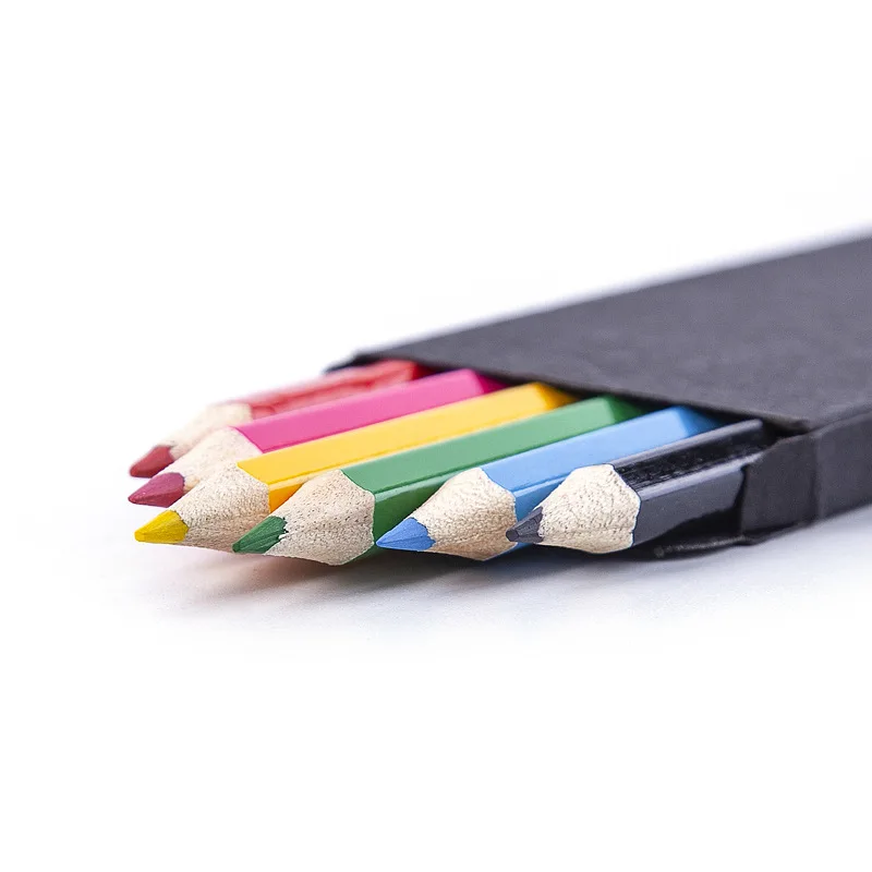 New Style 6 Color Color Pencils Student hand Painted Creative Art Pencil Set