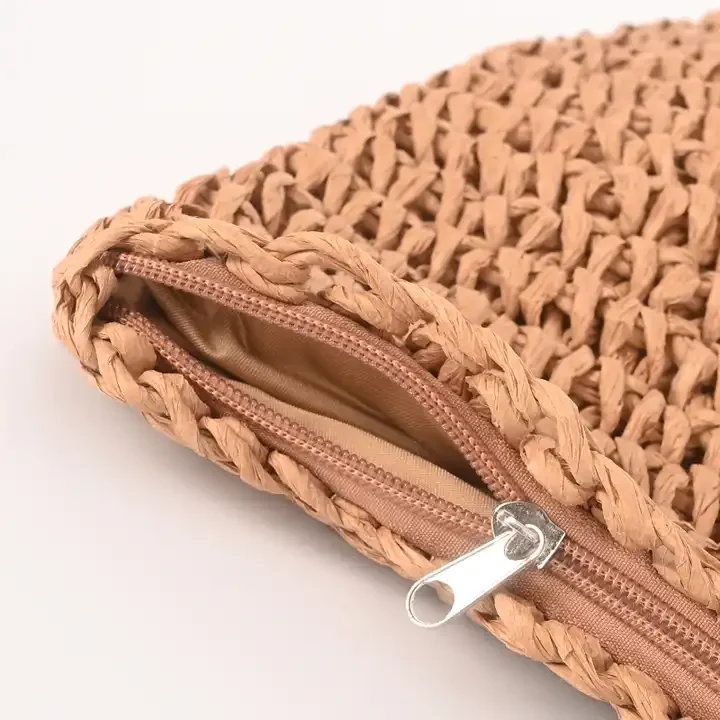 New Travel Beach Woven Handbag Woven Basket Tote Shoulder Bag Rope Crochet Knit Bag bucket storage beach bag