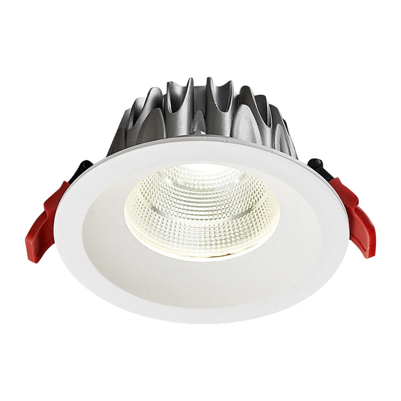 Bathroom IP65 Ceiling 10w Waterproof COB Spot Light Hotel 9W Wall Washer Recessed LED Downlight