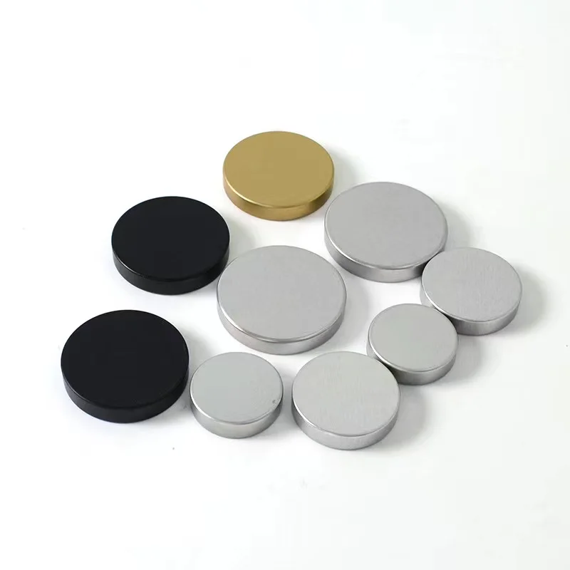 38mm 41mm 45mm 53mm aluminum plastic screw lid lids bottle caps closure for capsule bottle
