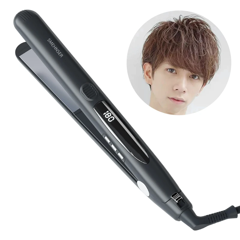 Customization Private Label Titanium Plates Flat Iron Straightening Irons Styling Tools Professional Hair Straightener