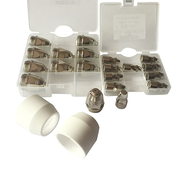 
p80 plasma cutting spare parts nozzle and electrode 