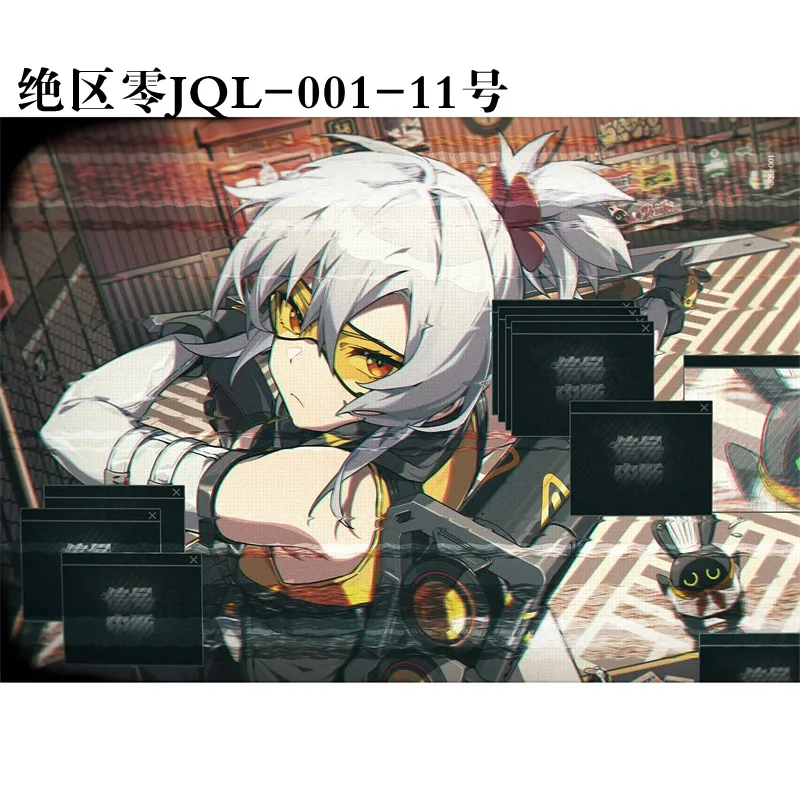 42*28CM Hot Wholesale Anime Poster Zenless Zone Zero Nicole Demara Hoshimi Miyabi Von Lycaon Wall Art Game Paper Poster