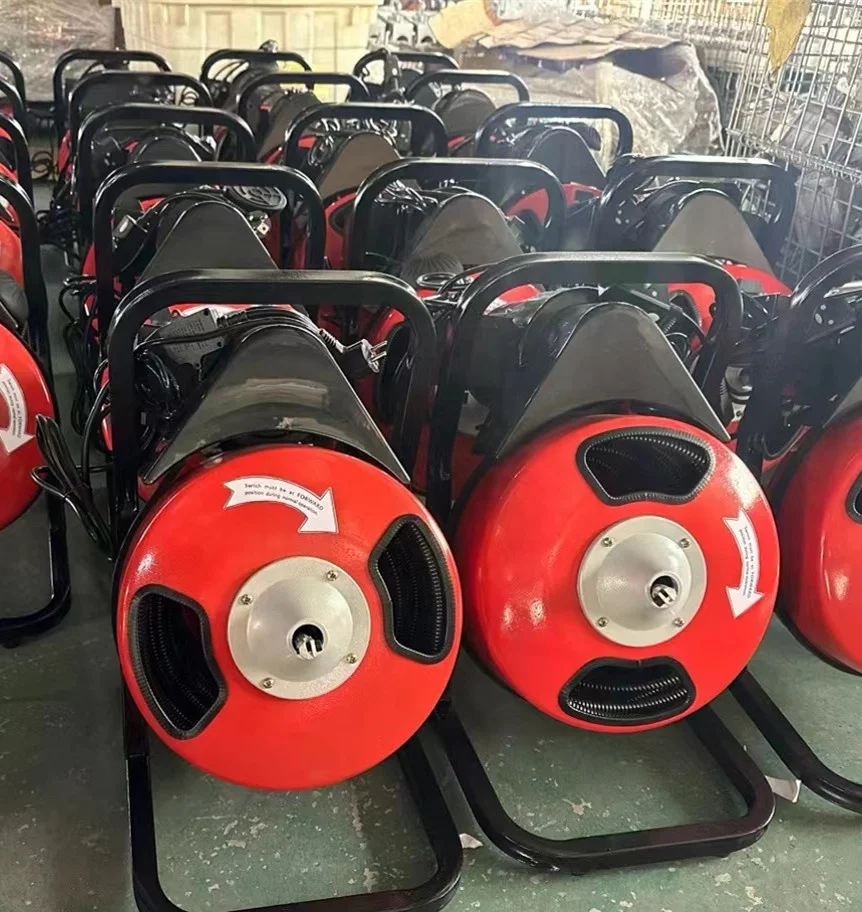 Drain Cleaner machine High-power pipeline cleaning kitchen sewer clogging pipe dredging electromechanical dredging device