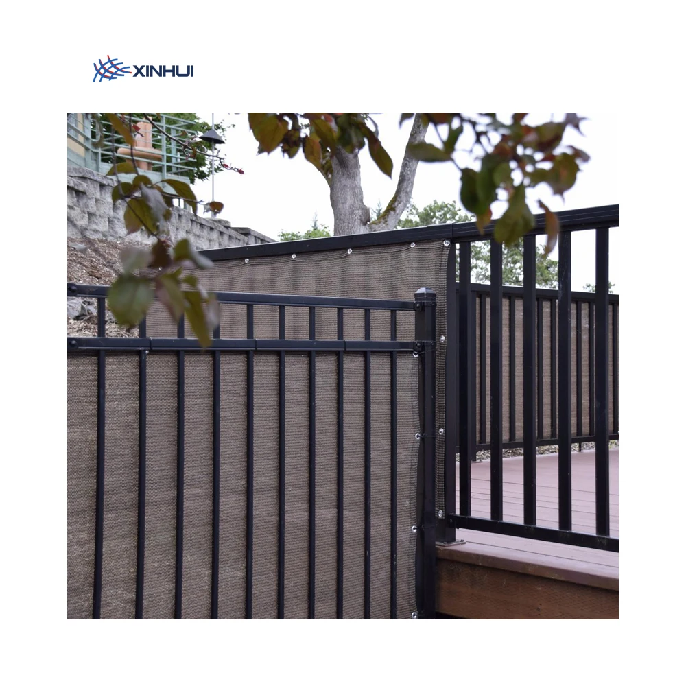 
 Сетка для конфиденциальности забора, сетка 1x1,9 м, коричневая защитная сетка для балкона  