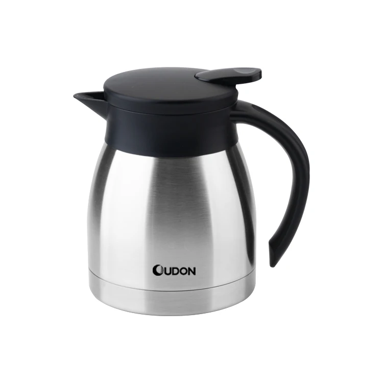  High quality stainless steel metal coffee flask thermos vacuum jug