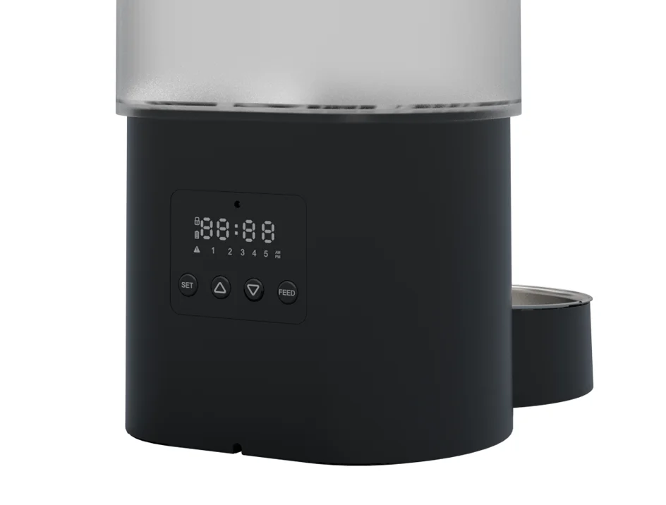 OEM 2 in 1 Portable Pet Feeder Water dispenser with Built-In Smart Sensor smart automatic pet feeder