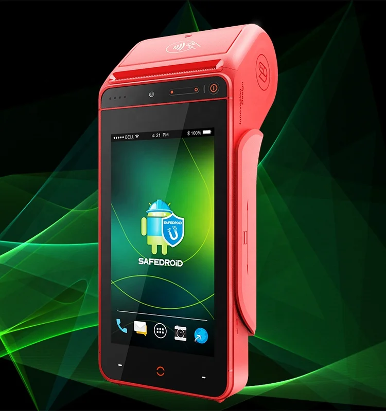 Handheld Smart Payment Terminal POS device based on Android system support barcode scanning NFC 3G4G