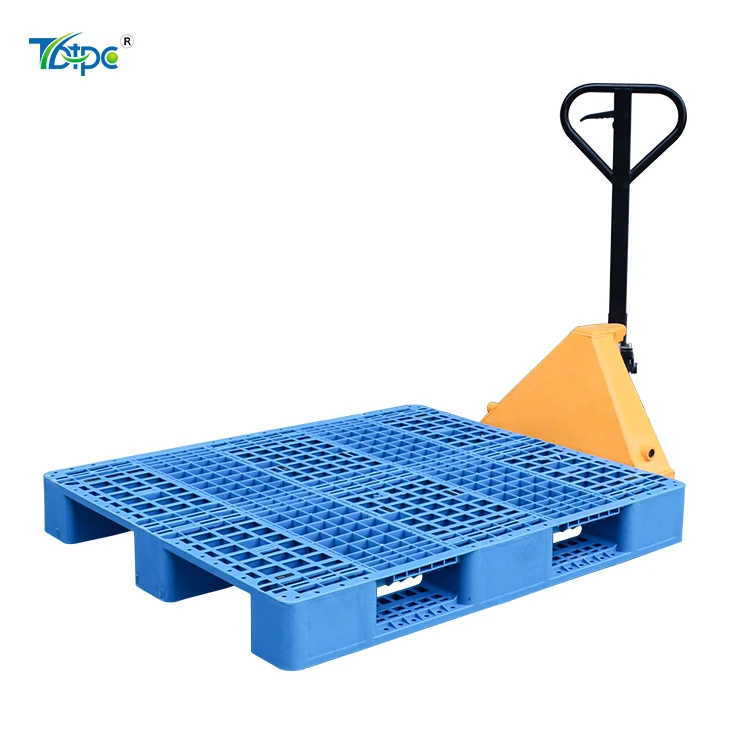 heavy duty large stackable double sides HDPE plastic pallet for sale