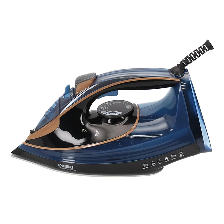
Kaibo Мини автоматический непрерывный паровой самоочищающийся спрей плоский светодиодный Электрический пресс сухая гладильная машина 