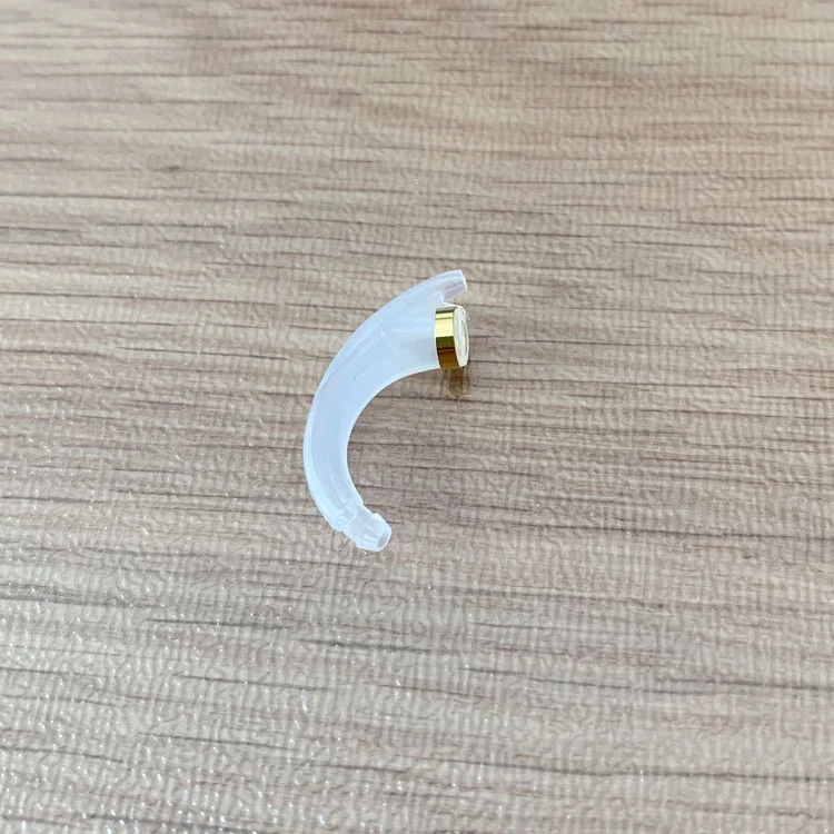 Cheap price hearing aid accessory parts component replaced PVC ear hook