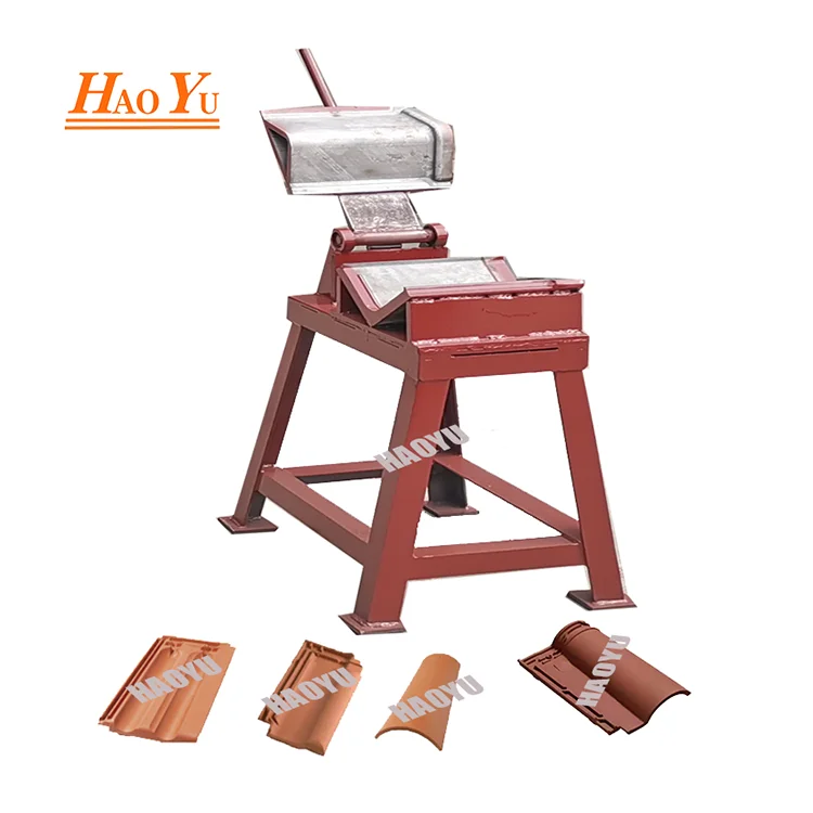 Automatic Cement Tile Press Clay Making Machine Roof Tile Press Small Business Clay Brick Making Machine