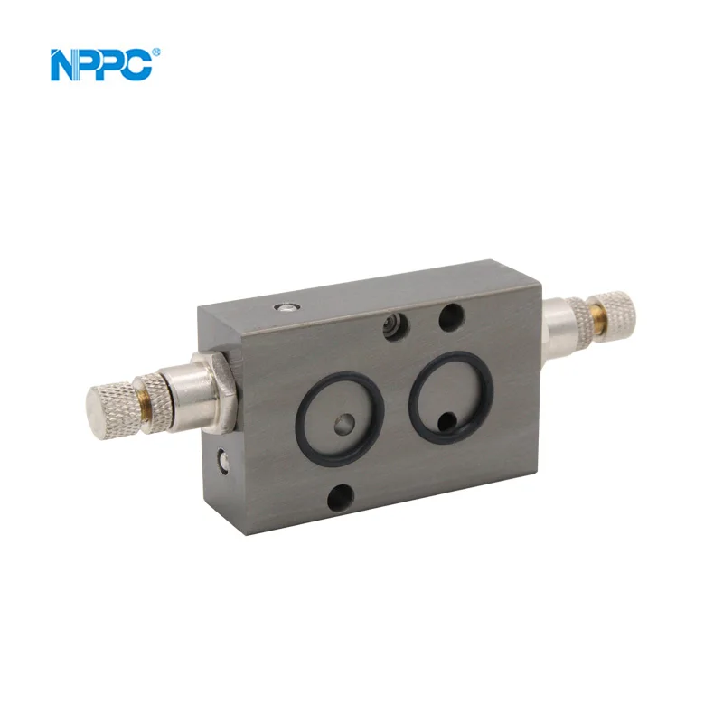 solenoid valve Plate with adjustable threads  MT040023