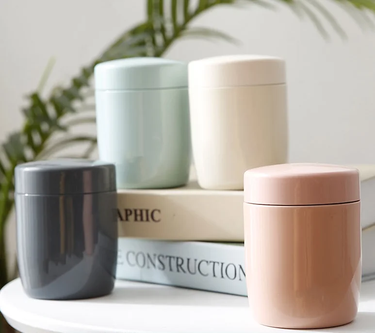 260ML Mini portable custom printing double walled vacuum stainless steel hot insulated food flask