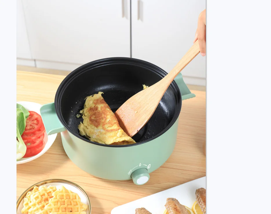YOUR BEST CHOICE Multi-functionalcooker electric hot pot  cooking pan steaming on and boiling down non-stick pan coating