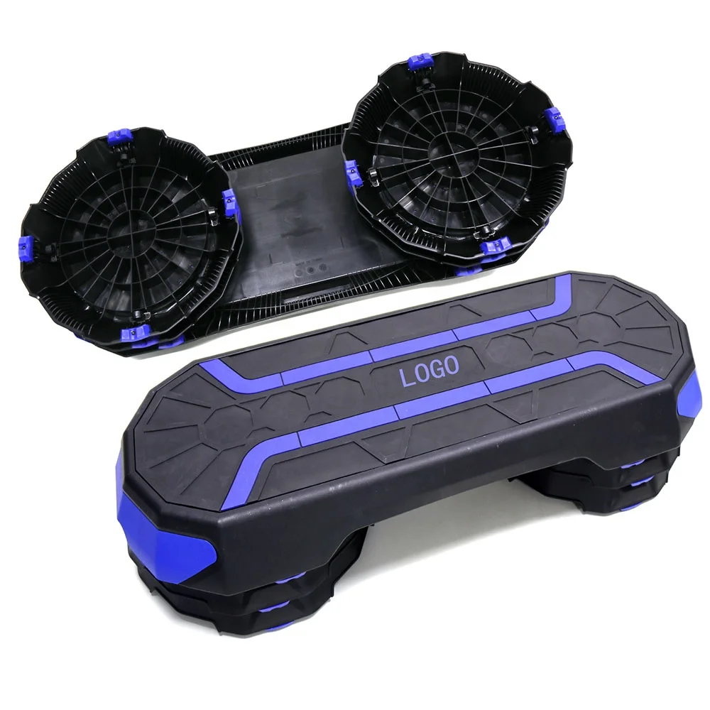 Professional Adjustable Height Fitness Customized Platform Board Aerobic Step