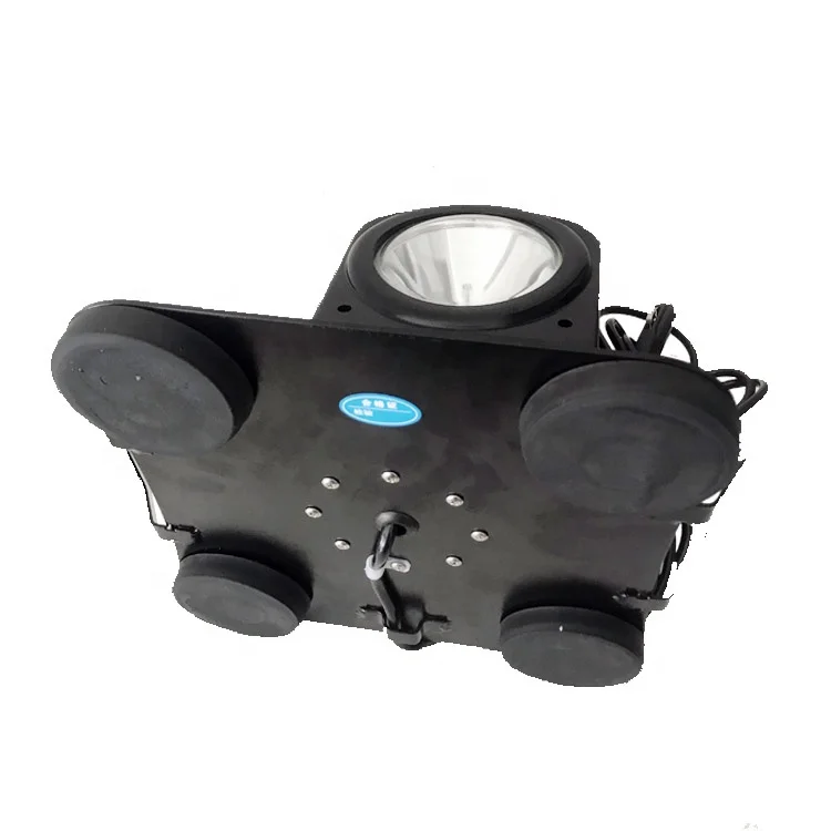 
HID car searchlight roof remote control lamp black and white rotary vehicle searchlight 35w / 55w magnetic remote searchlight 