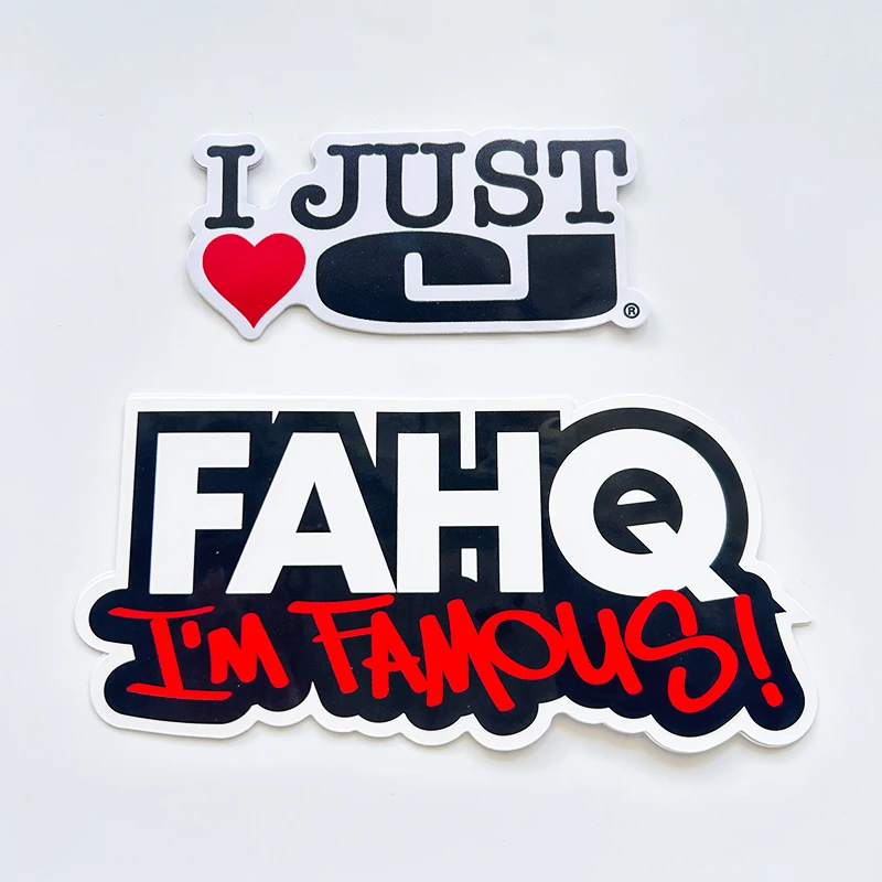 High Quality Waterproof Durable Vinyl Die Cut Sticker Double Side Printed UV Resist Custom Image Letters Stickers For Business
