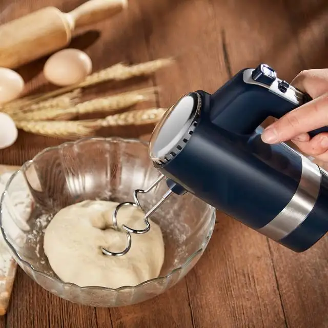 Professional Automatic Timer Scale Home Mixing Machine Egg Beater Dough Whisk 5l Household Mixer Cake Kitchen