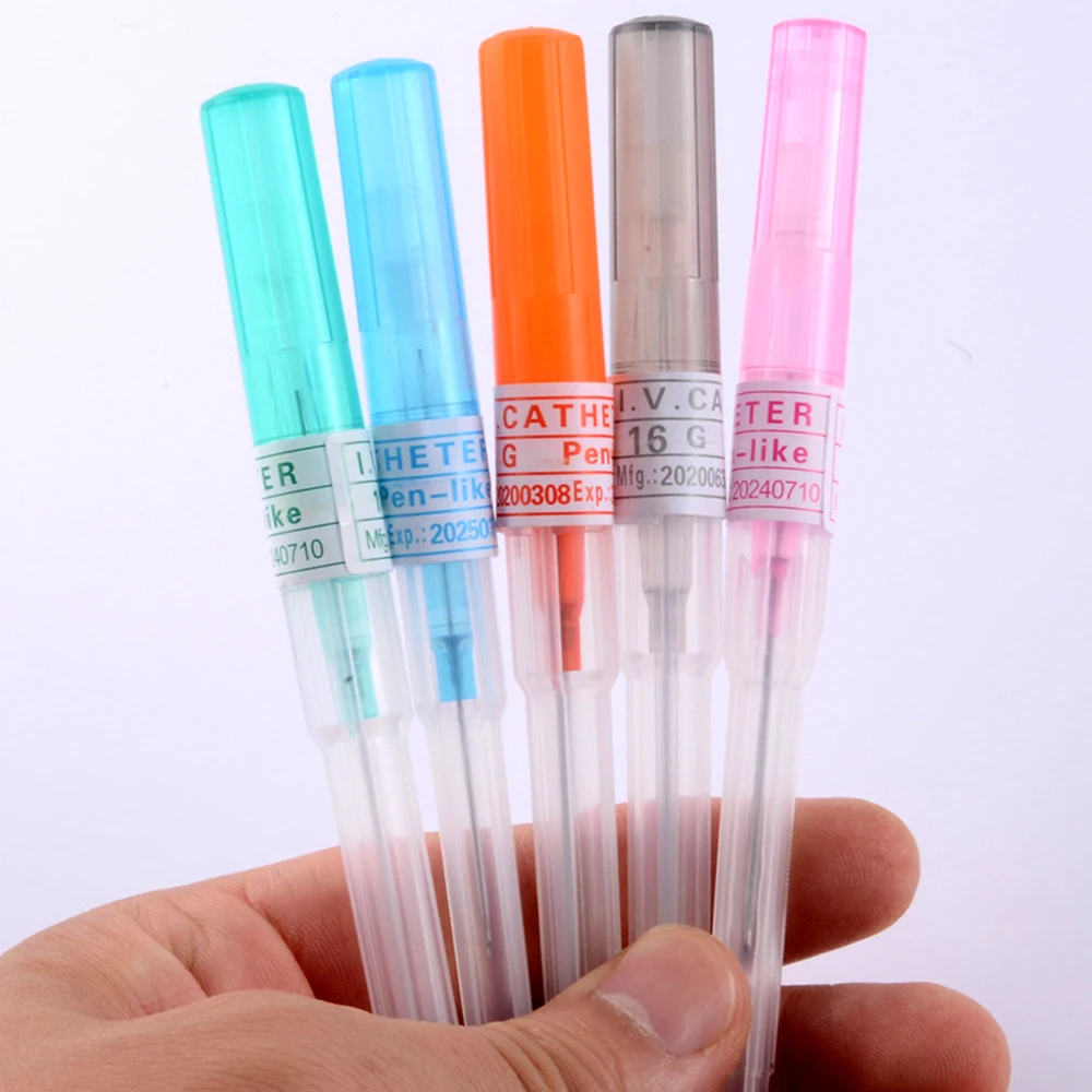 Decompensation Needles Pneumothorax Decompression Needle 14g 16g 18g 20g Thoracic Decompressions Needle