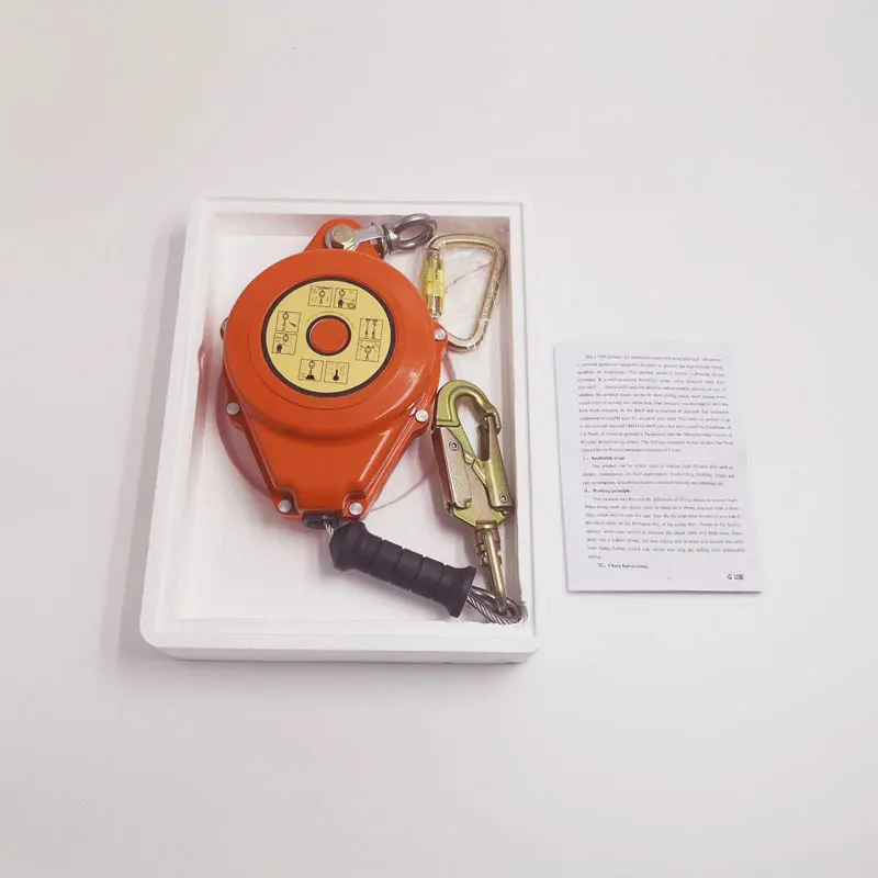 Высококачественный 20-футовый выдвижной личный спасательный живой трос с защитой от падения по заводской цене