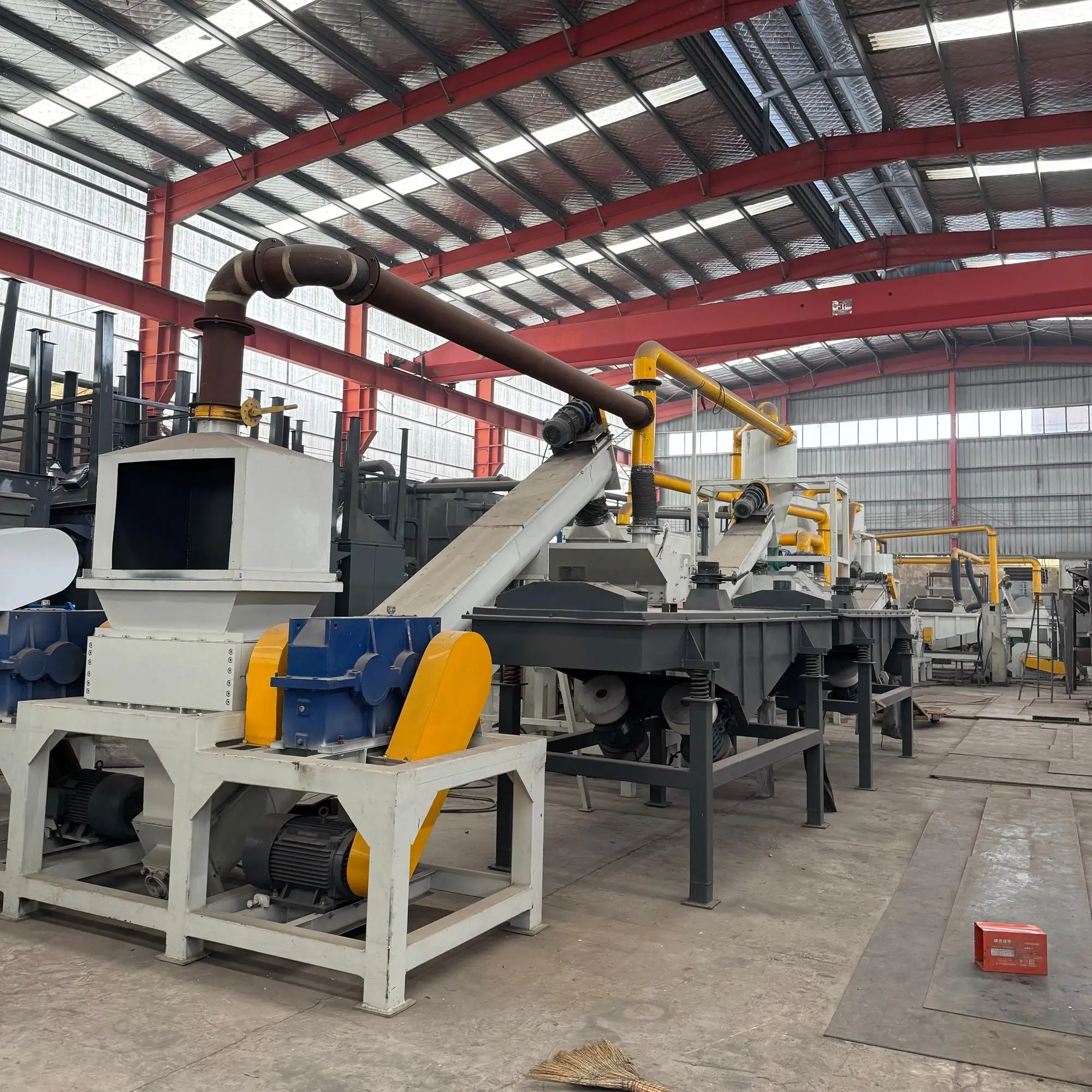 High Recovery Rate Lithium Ion Battery Recycling Plant Battery Recycle Equipment For Recycling Cell Phone Batteries