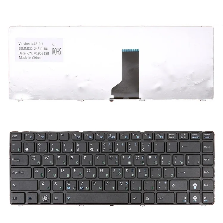 Original laptop keyboard For ASUS K42J X43 X43B A43S A42 K42 A42J X42J RU layout keyboard
