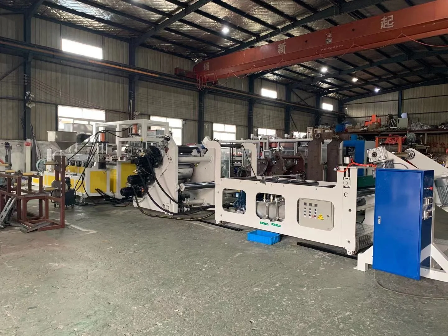 Mini twin screw multi-layer pla plastic filter sheet mini extruder machine pvc production line