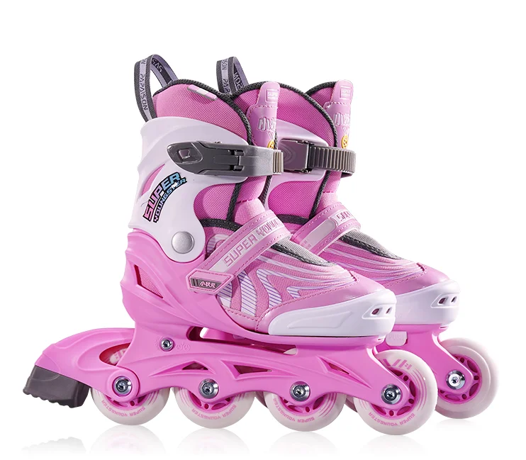 Hot Sale Full Flash PU Wheels Skate Inline Fixed Sizes Inline Skates Kids Roller Skates For Children