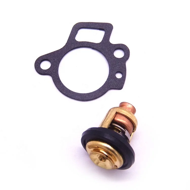 Boat Engine 6G8-12411-01 6G8-12411-02 6G8-12411-03 Thermostat and 62Y-12414-00 Gasket for Yamaha 9.9-70hp 4-Stroke Outboard Moto