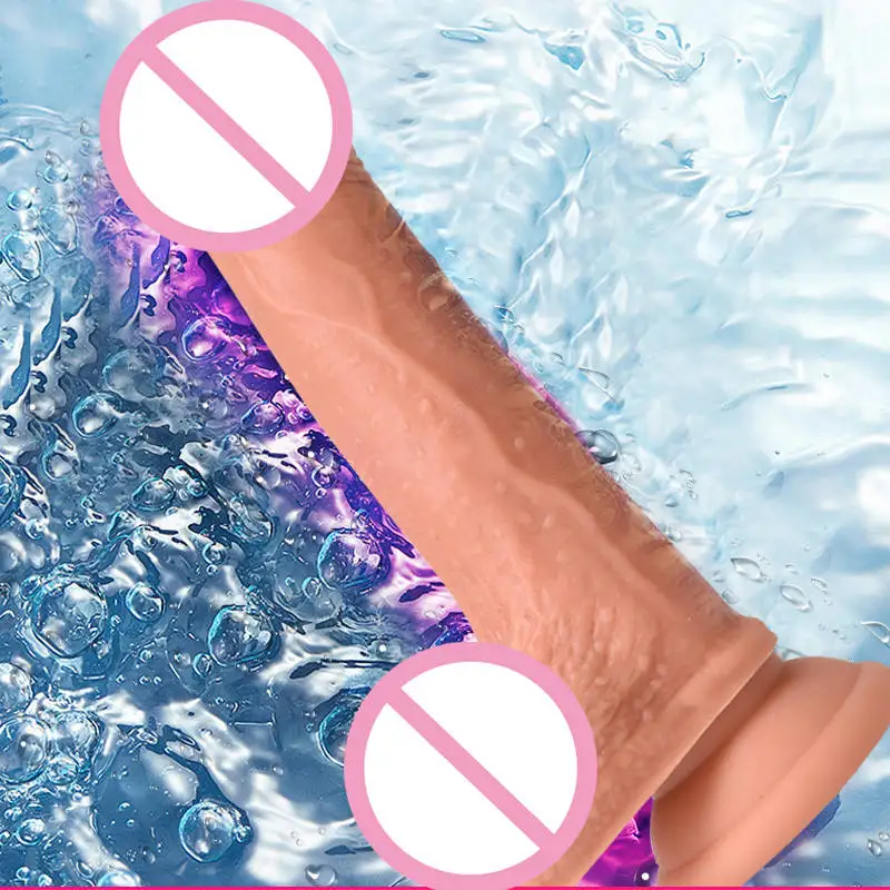 High Quality Wholesale Custom Cheap Liquid Silicone Glans Big And Long Penis Black Double Headed Dildo Penis