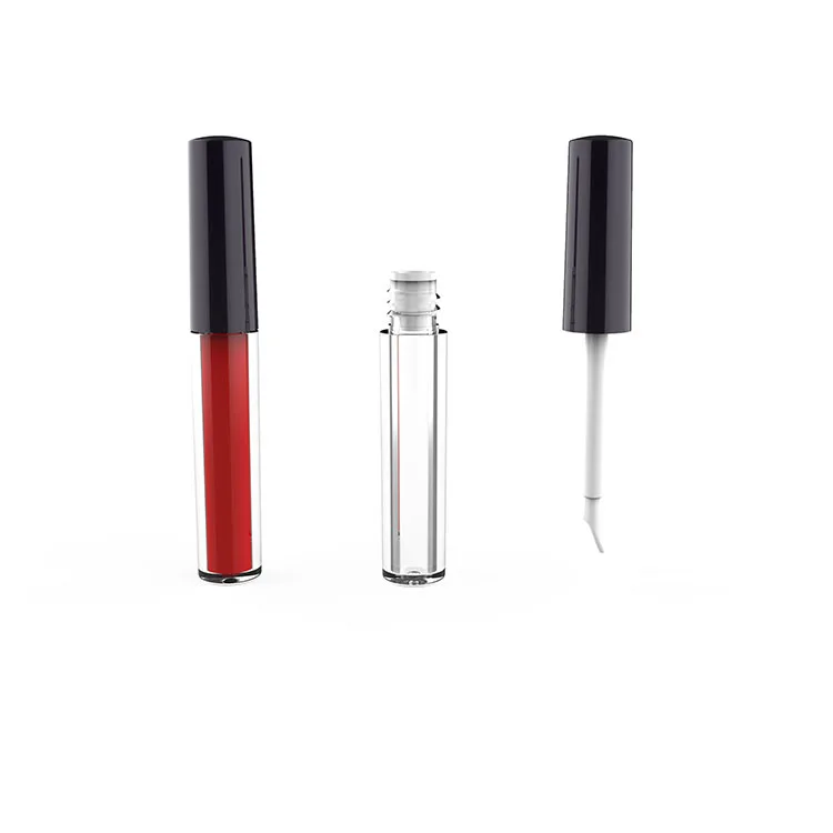 
Tubes 5 Ml Wholsale Tint Bottle Personalized Eco-friendly Lip Gloss Round Custom Lip Gloss Package Slim Lipgloss Tube 