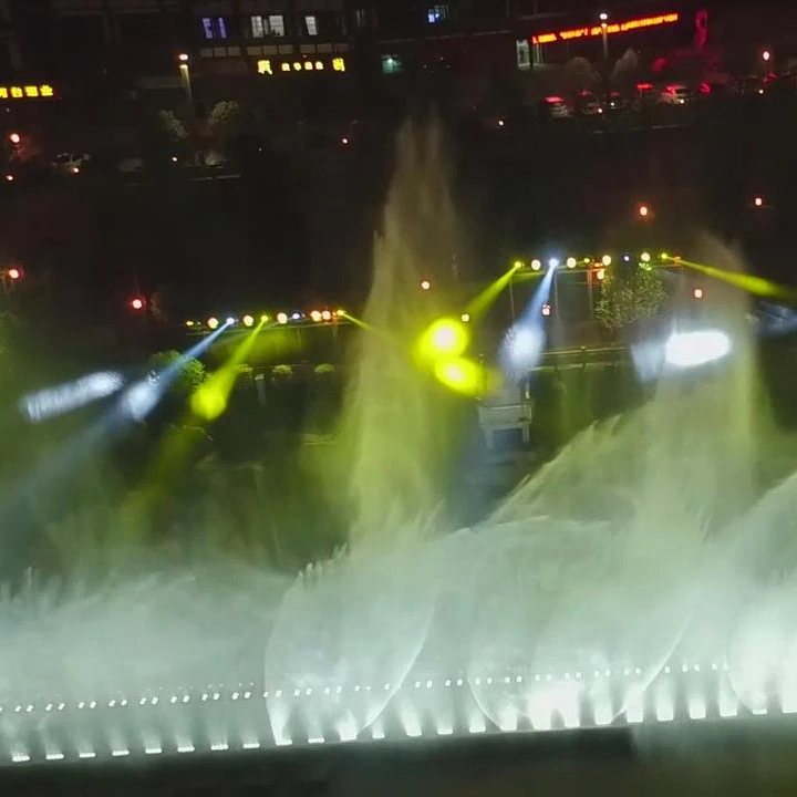 large outdoor floating music dancing fountain program musical fountain equipment