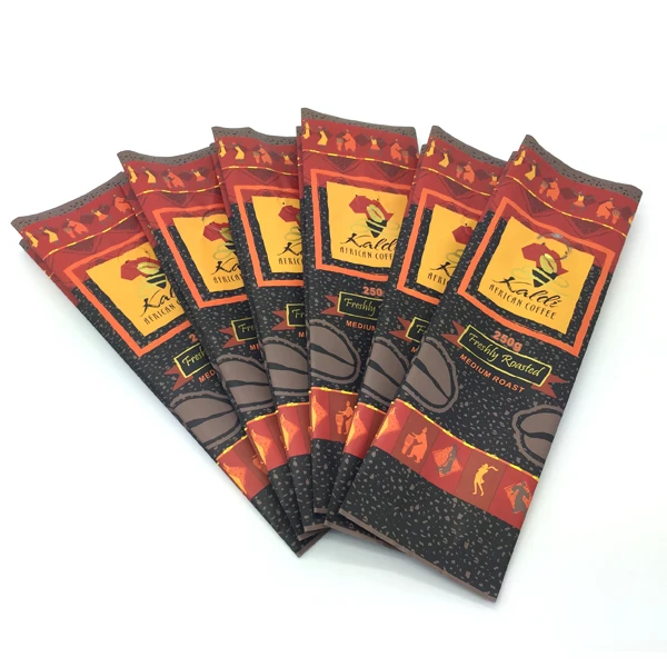 Matt foil drip coffee packaging bag for coffee with filters hanging ear coffer bag