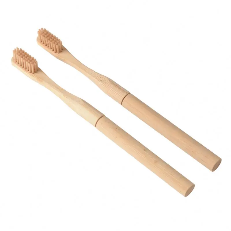 Tingsheng new design eco friendly bamboo toothbrush customize replaceable head bamboo toothbrush 100% biodegradable