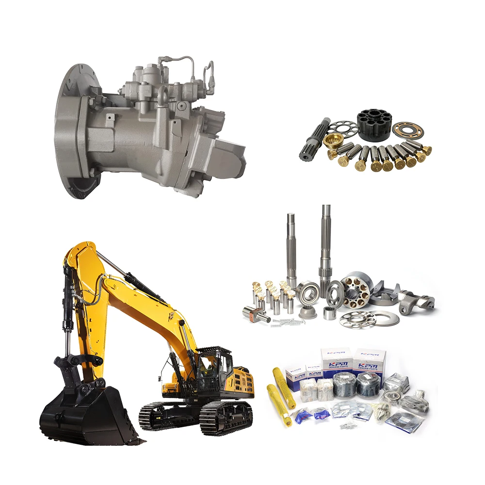 Genuine Hydraulic main pump assy for hitachi ex200 zx200 excavators hydraulic pump parts cylinder block spring pump shaft