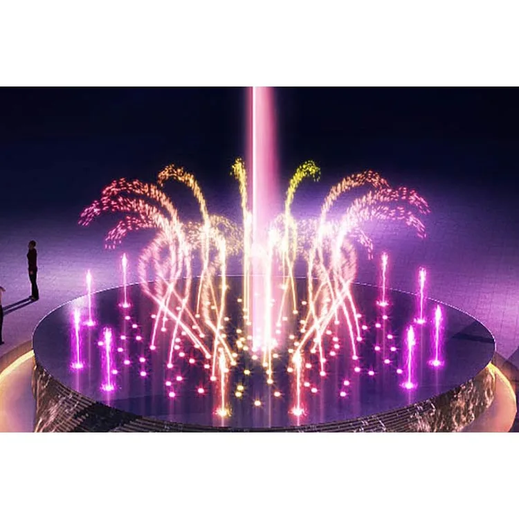 Top quality led laminar fountain for swimming pool large music fountain pool fountains water