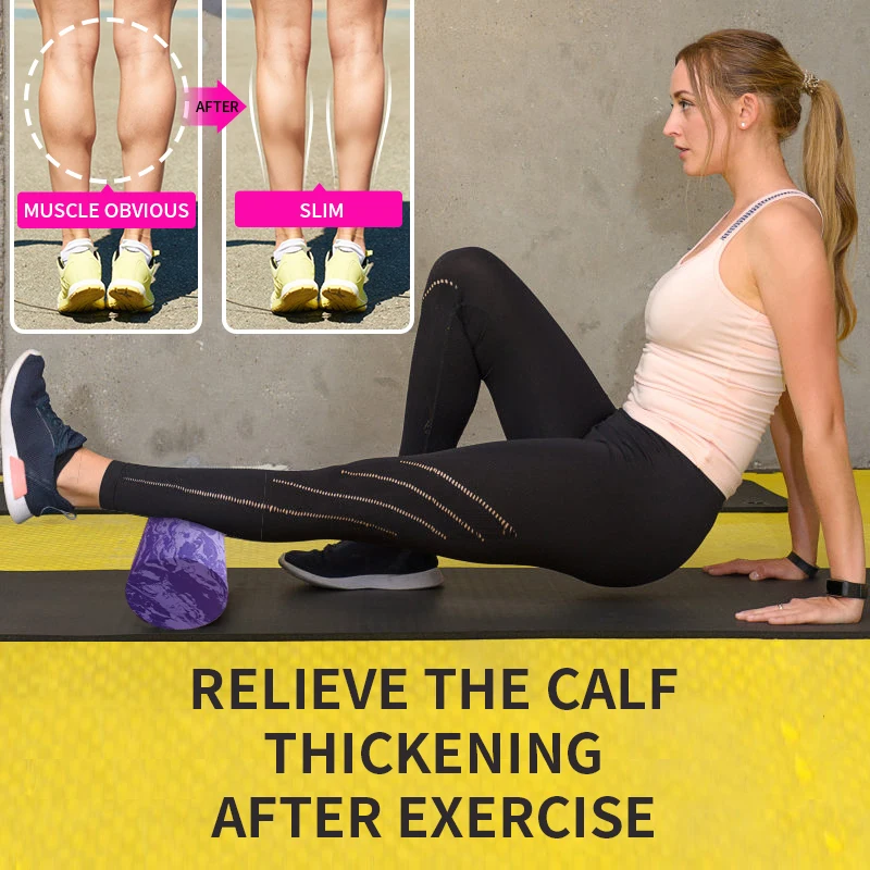 45/60CM Iridescent Cloud High-density Floating Roller GYM Fitness Yoga Foam Roller Pilates Block