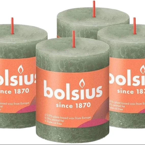 Wholesale Unique Black Red Custom Pillar Candles from Chinese Supplier Made Soy Wax Home Decor Christmas Daily Wedding Occasions