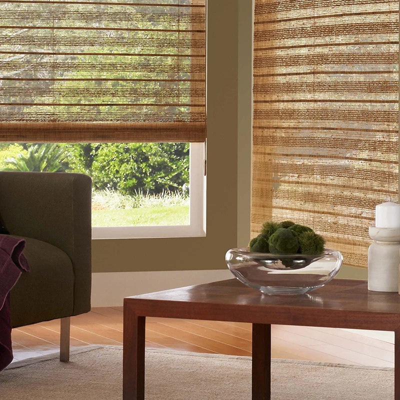 Reed Blind Roller Natural Blinds Outdoor Sunscreen