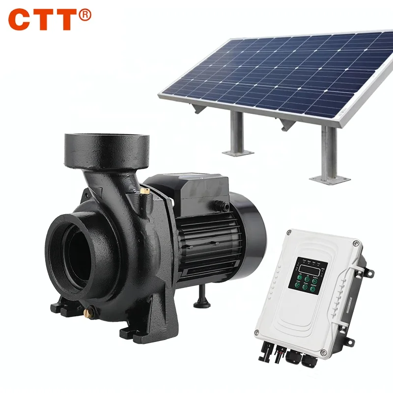 dc brushless surface solar pump booster heavy duty surface solar pump system for irrig in malaysia