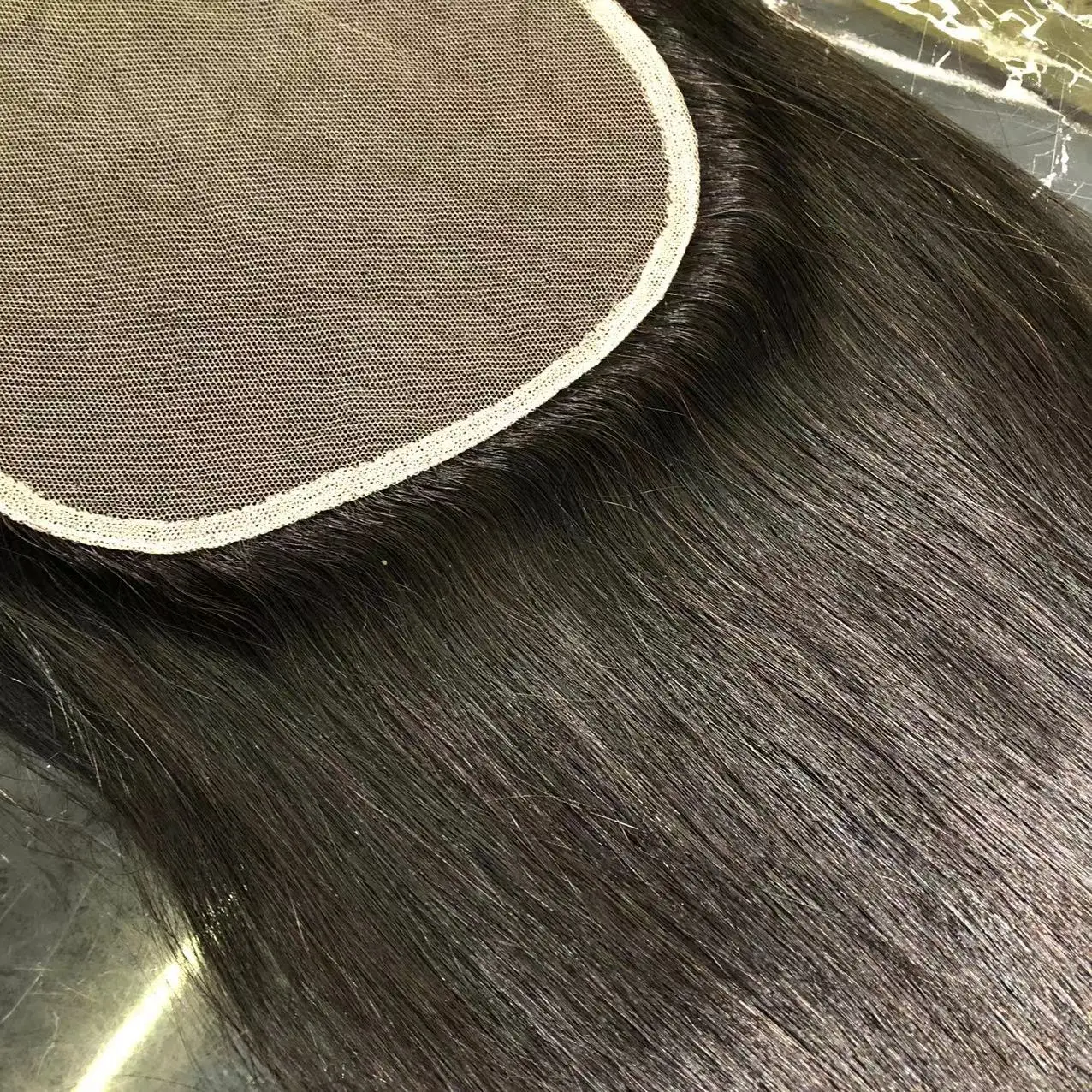 Новый продукт Ghrehair 100% натуральные волосы T1B прозрачные швейцарские 6x6 кружева для черных женщин