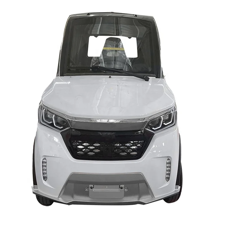 Electric Car 3 Seats Closed Cabin Made in China Electric Vehicle Four Wheels Adult Auto Motives Mini Car